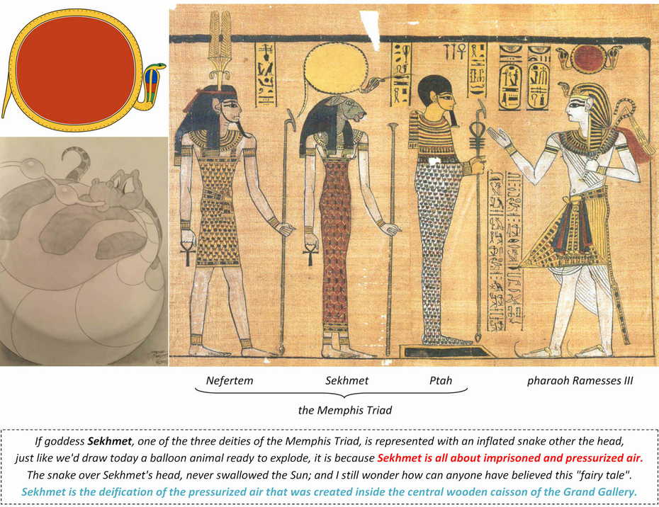 Memphis Triad Sekhmet Lioness Great Cat Goddess Ramesses Ptah Bastet Nefertem Gods Ancient Egypt